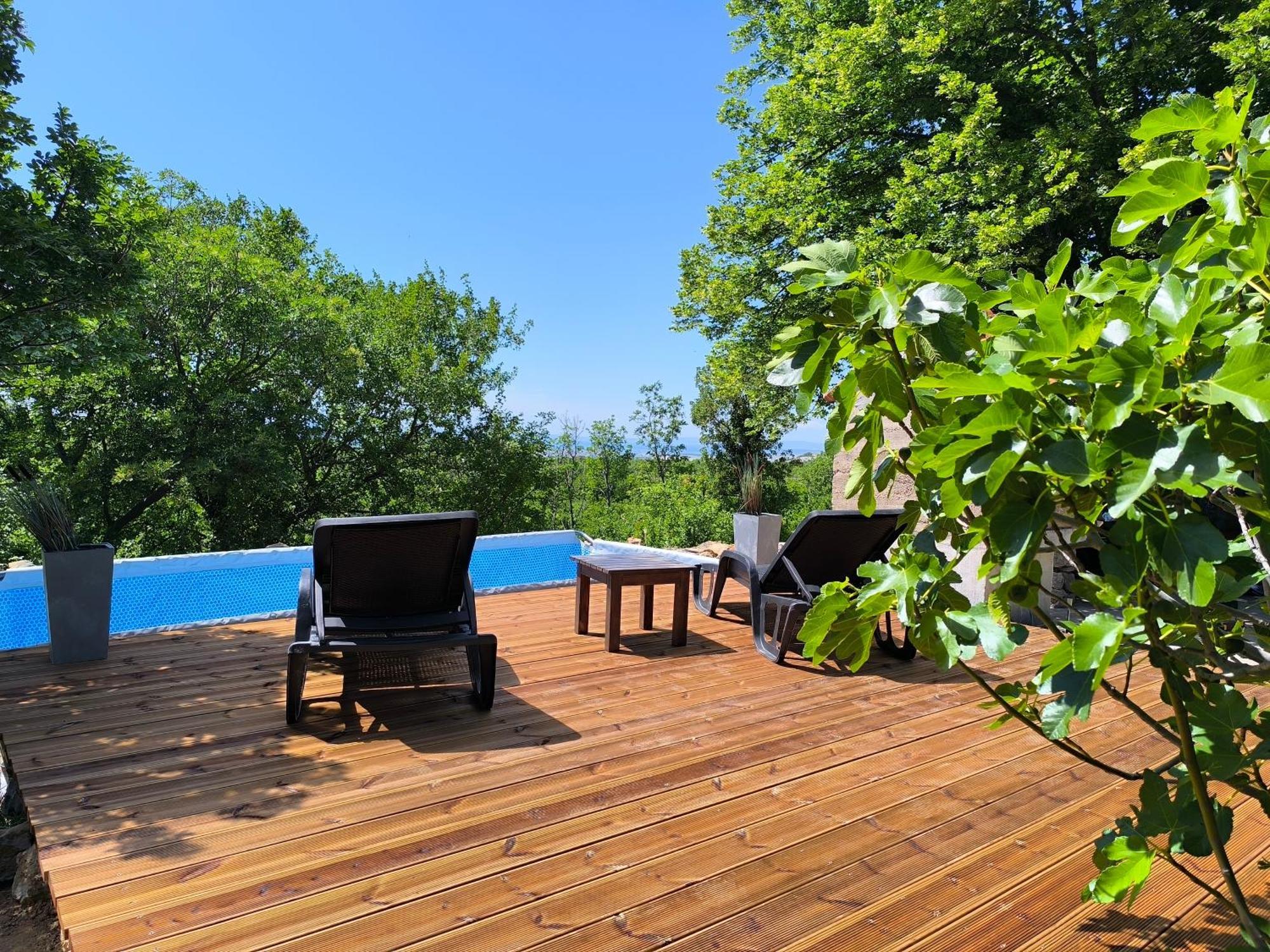 Holiday Home Lucija "" Private House With Pool "" Jablanac Exterior foto