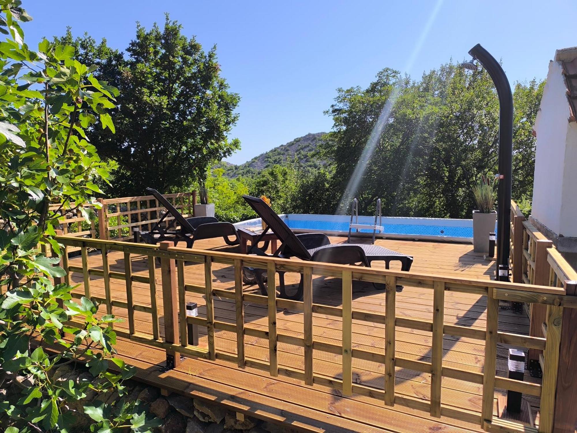 Holiday Home Lucija "" Private House With Pool "" Jablanac Exterior foto